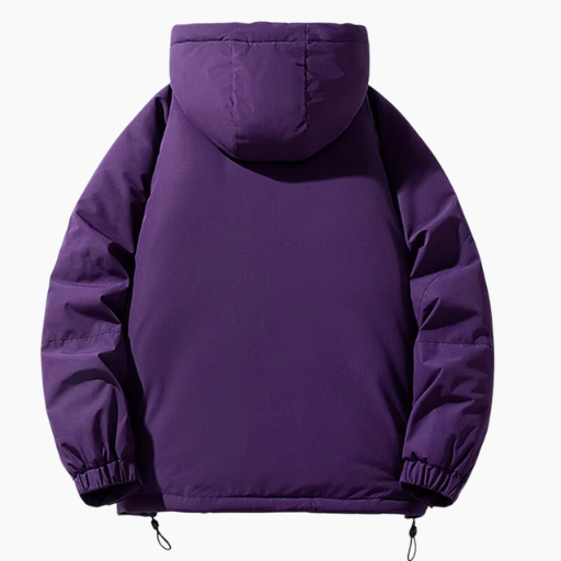 Hooded winter jacket