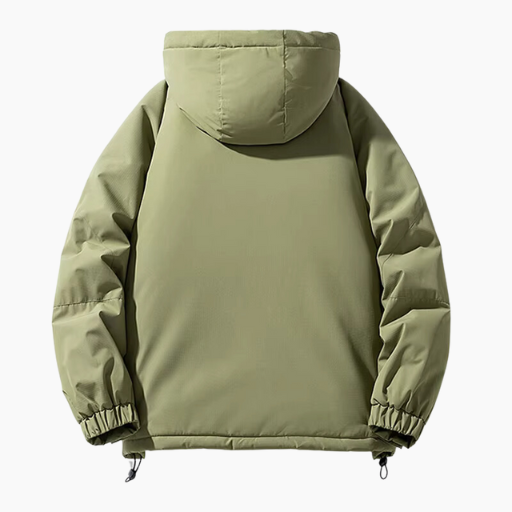 Hooded winter jacket