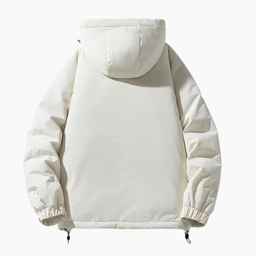 Hooded winter jacket