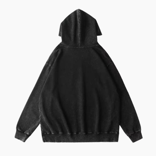 Oversized retro hoodie