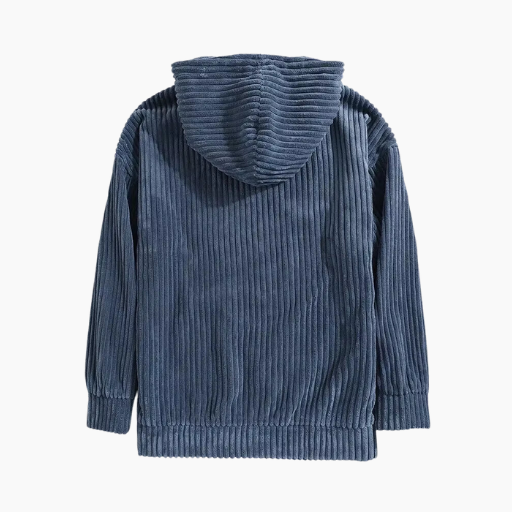 Comfortable hoodie with striped pattern